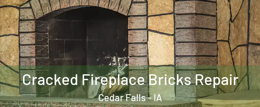  Cracked Fireplace Bricks Repair Cedar Falls - IA
