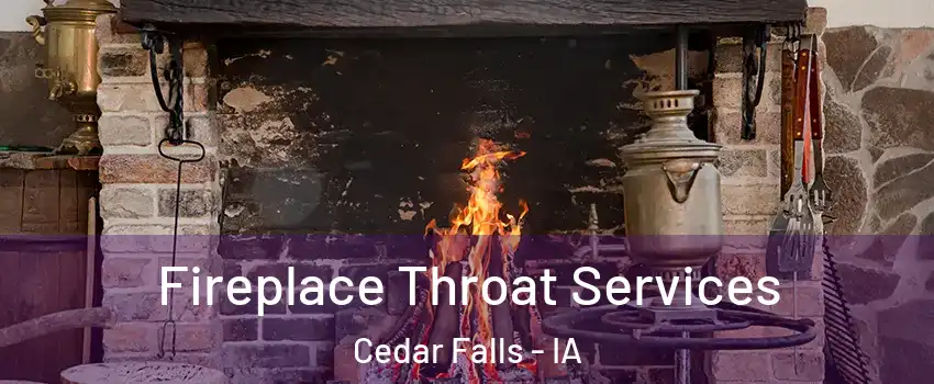  Fireplace Throat Services Cedar Falls - IA