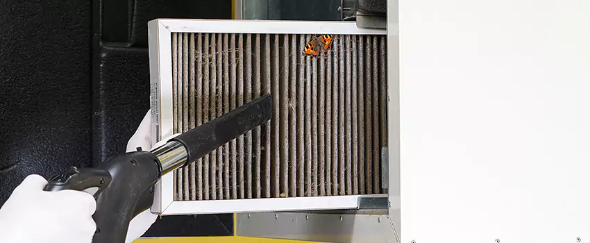 Clogged Air Duct Cleaning Process in Cedar Falls, IA