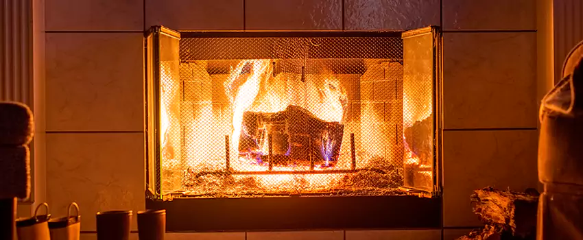 Mendota Hearth Landscape Fireplace Installation in Cedar Falls, Iowa
