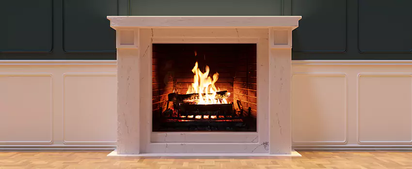 Open Flame Wood-Burning Fireplace Installation Services in Cedar Falls, Iowa