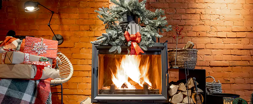 Travis Industries Linear Gas Fireplace Installation in Cedar Falls, Iowa