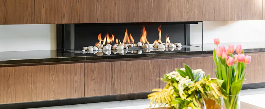 Double-height Fireplace Design Refurbishment in Cedar Falls, Iowa